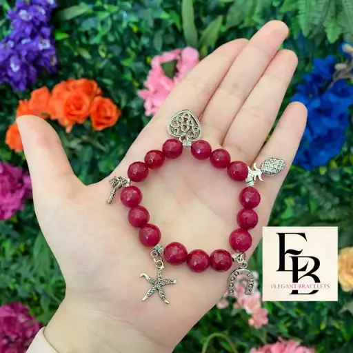 Bracelet Red Agat